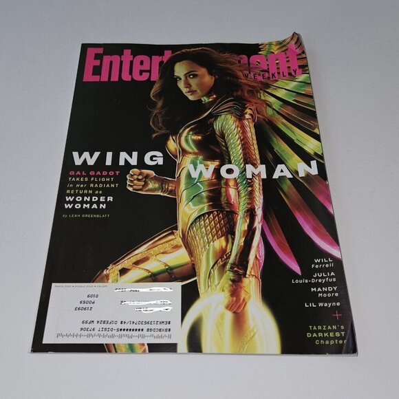 3 DC Wonder Woman Entertainment Weekly Magazine Lot 2015 2017 2020 Batman Super - Picture 5 of 8